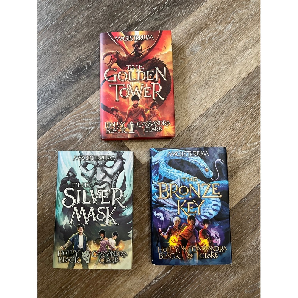 Magisterium Book Lot Hardcover YA Multi 3 Books Bronze Silver Golden Tower